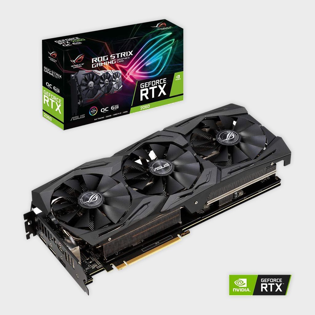 ROG Strix GeForce RTX™ 2060 OC edition 6GB GDDR6 Graphics Card