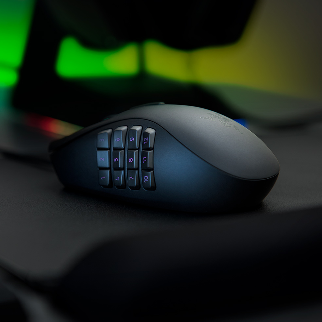 Razer Naga Trinity Multi-color Wired MMO Gaming Mouse