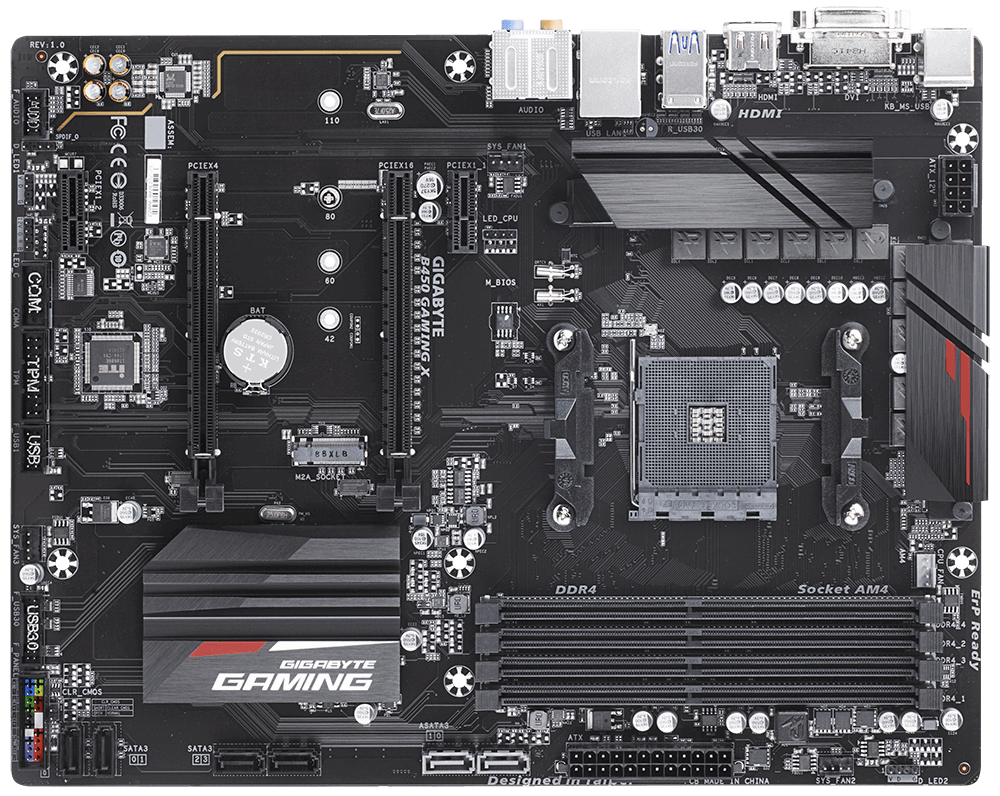 Gigabyte B450 Gaming X (rev. 1.0) Motherboard