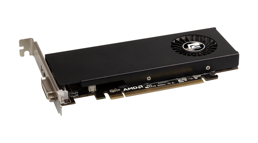 PowerColor Red Dragon Radeon RX 550 4GB GDDR5 Low Profile Graphics Card-GRAPHICS CARD-PowerColor-computerspace