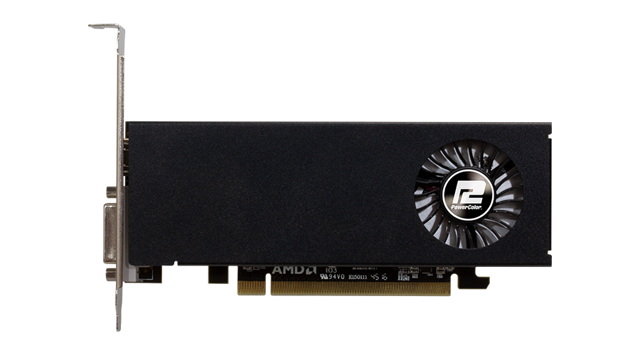 PowerColor Red Dragon Radeon RX 550 4GB GDDR5 Low Profile Graphics Card-GRAPHICS CARD-PowerColor-computerspace