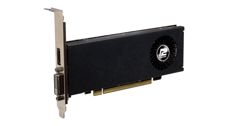 PowerColor Red Dragon Radeon RX 550 4GB GDDR5 Low Profile Graphics Card-GRAPHICS CARD-PowerColor-computerspace