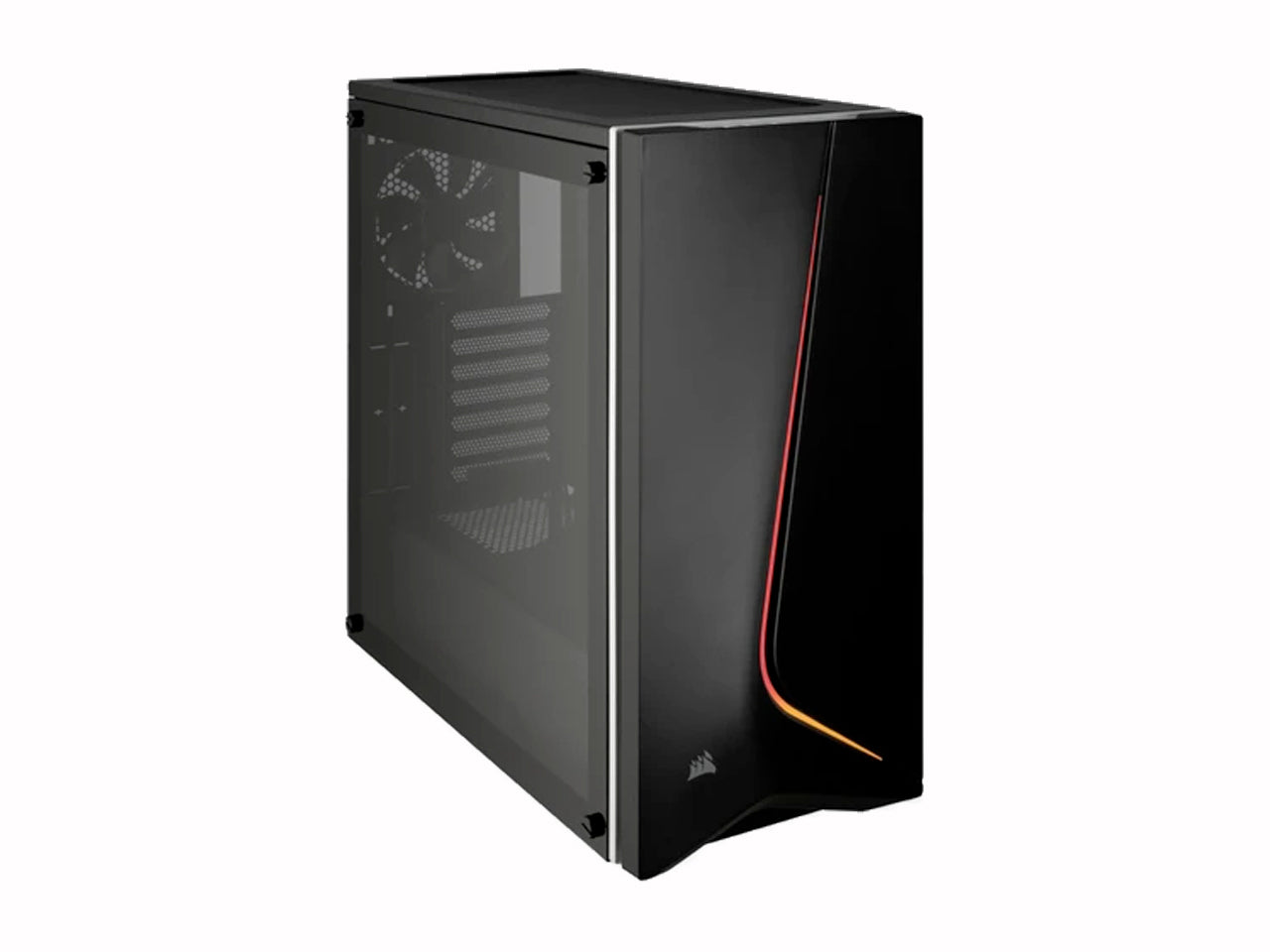 CORSAIR Carbide Spec-06 RGB Tempered Glass Black Cabinet