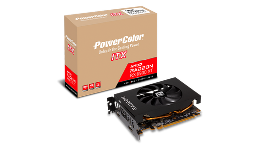 PowerColor RX 6500 Xt iTX Graphics Card-PowerColor-computerspace
