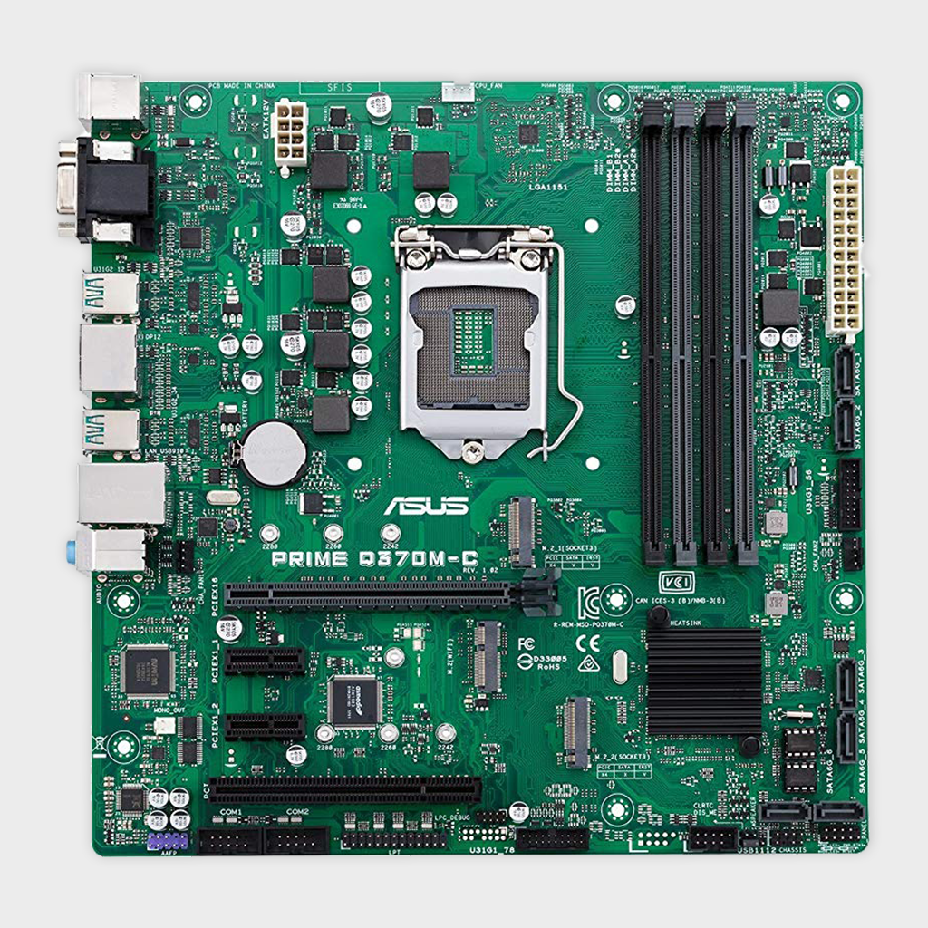 ASUS PRIME Q370M-C/CSM Motherboard