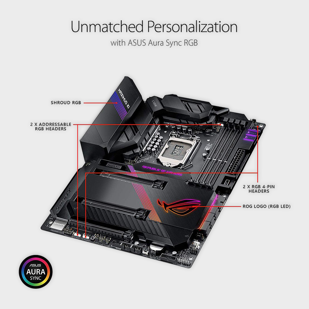 ASUS ROG MAXIMUS XI CODE MOTHERBOARD
