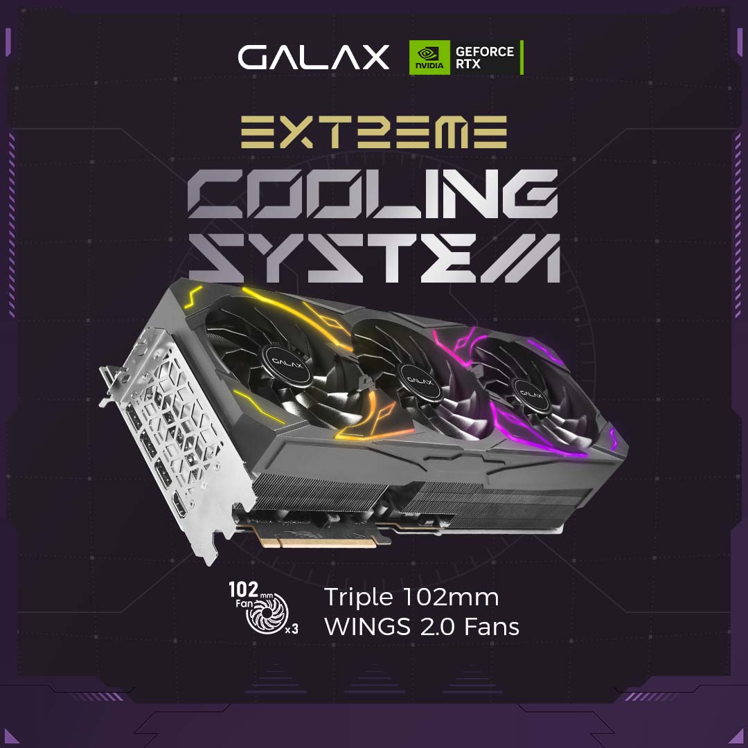 GALAX GeForce RTX 4090 SG 1-Click OC Graphics Card-GRAPHICS CARD-Galax-computerspace
