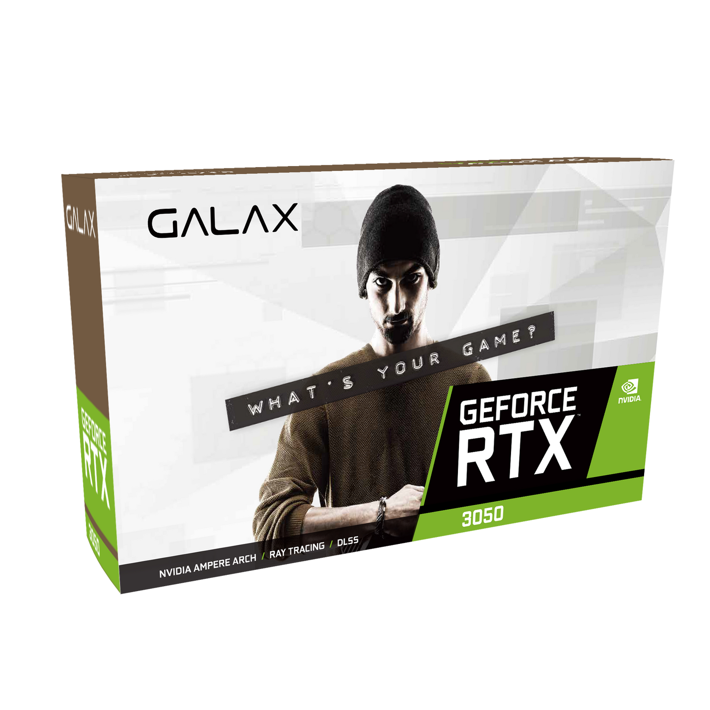 GALAX GeForce RTX 3050 (1-Click OC) 8GB GDDR6 128-bit DP*3/HDMI/ Graphics Card-GRAPHICS CARD-Galax-computerspace