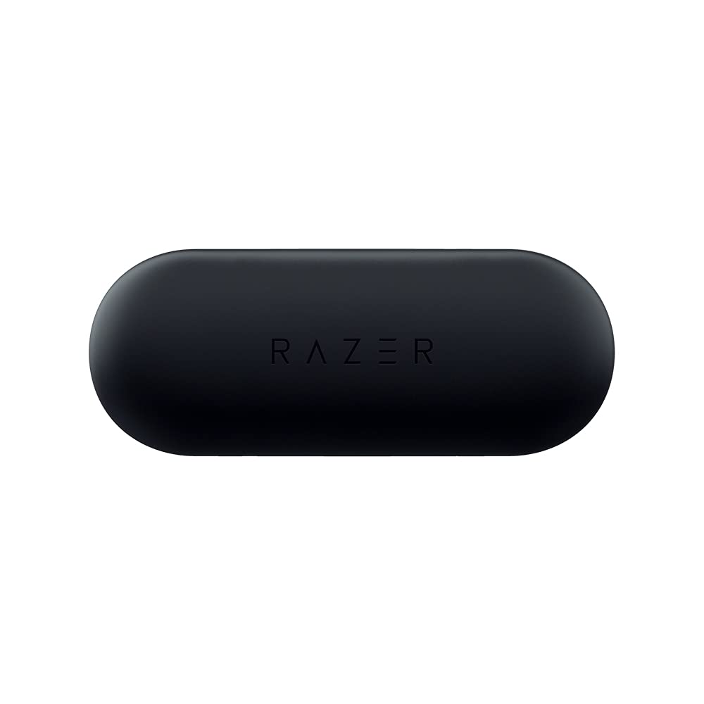 Razer Hammerhead True Wireless X in Ear Earbuds Custom-Tuned 13mm Drivers Bluetooth 5.2 w - 60ms Low-Latency Gaming Mode Touch Enabled Mobile App Customization Black RZ12-03830100-R3A1-Earbuds-RAZER-computerspace