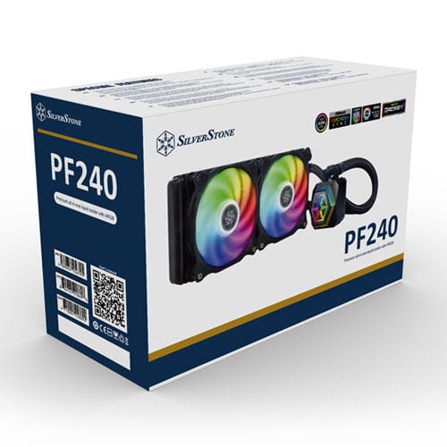 SilverStone PF240-ARGB Liquid CPU Cooler (SST-PF240-ARGB)