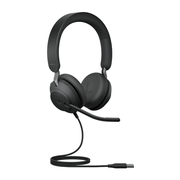 Jabra Evolve2 40 USB-A/USB-C connectivity Corded headset-Headphones-Jabra-computerspace