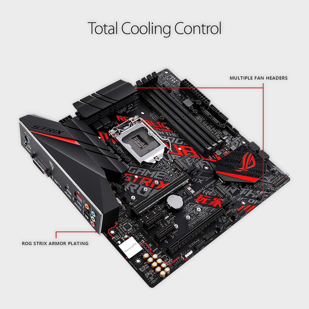ASUS ROG Strix B360-G Gaming (300 Series) Micro-ATX Motherboard