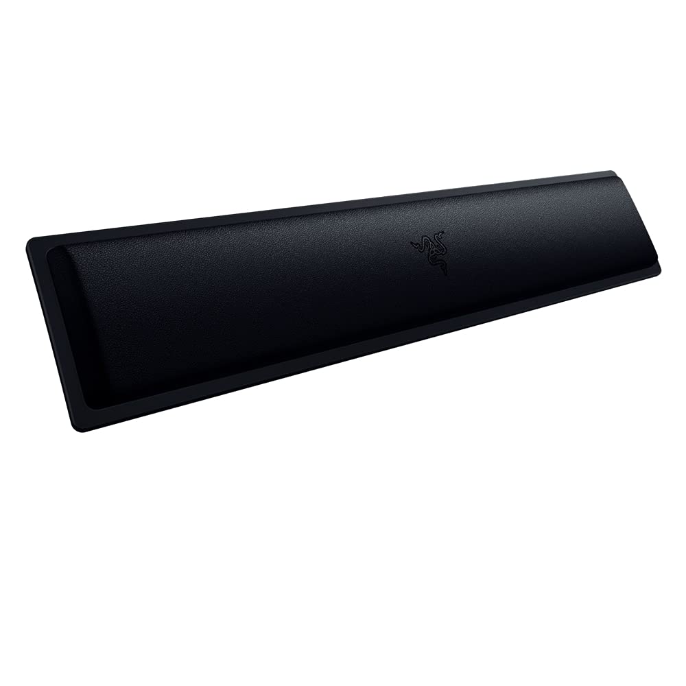 Razer Ergonomic Wrist Rest for Full-Sized Keyboards Anti-Slip Rubber Base Angled Incline Classic Black RC21-01470200-R3M1-Keyboards-RAZER-computerspace