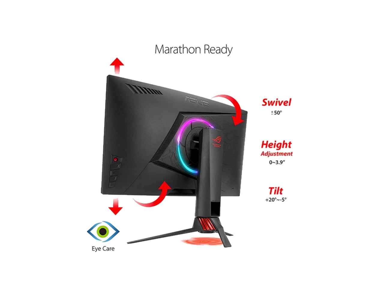 Asus ROG XG27VQ 27-inch LED-Lit 144HZ Free-Sync Full HD Curved Gaming Monitor