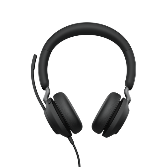 Jabra Evolve2 40 USB-A/USB-C connectivity Corded headset-Headphones-Jabra-computerspace