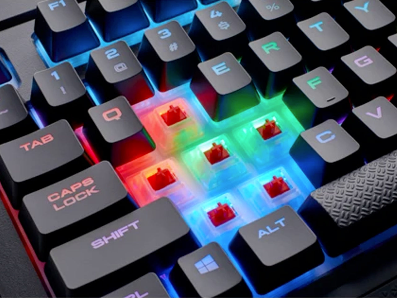 Corsair K68 RGB Mechanical Gaming Keyboard — CHERRY MX Blue