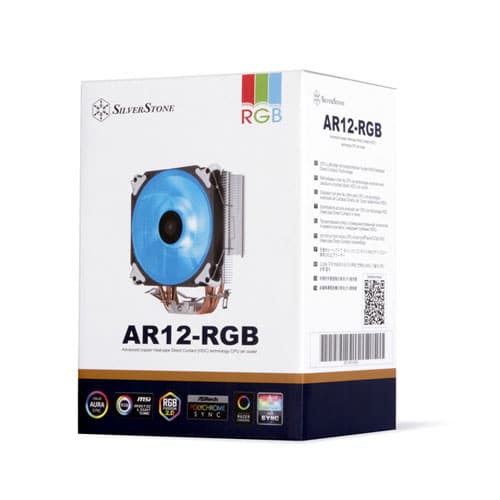 SilverStone AR12 RGB CPU Air Cooler (SST-AR12-RGB)