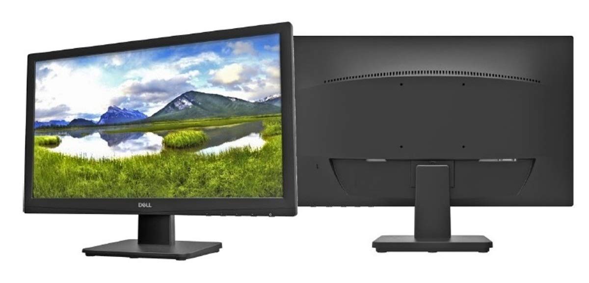 DELL 20 D2020H(49.5 cm) 1600 x 900, 60 Hz HD+ Monitor TN Panel, Response Time 5 ms, Anti-Glare, HDMI 1.4 (HDCP 1.4), VGA, with Tilt Adjustment.-Monitor-DELL-computerspace