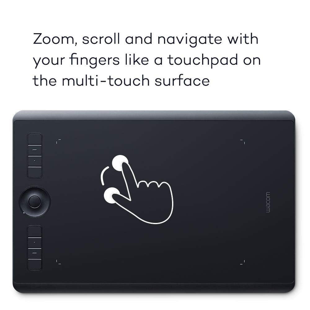 Wacom Intuos Pro Paper Edition PTH660/K1 Creative Medium Pen Tablet (Black)-Tablet Pen-Wacom-computerspace