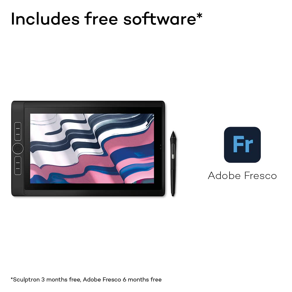 Wacom MobileStudio Pro 13, DTH-W1321H/K0-CX, Intel® Core™ i7-85596U, 512GB SSD - Black-Tablet Pen-Wacom-computerspace