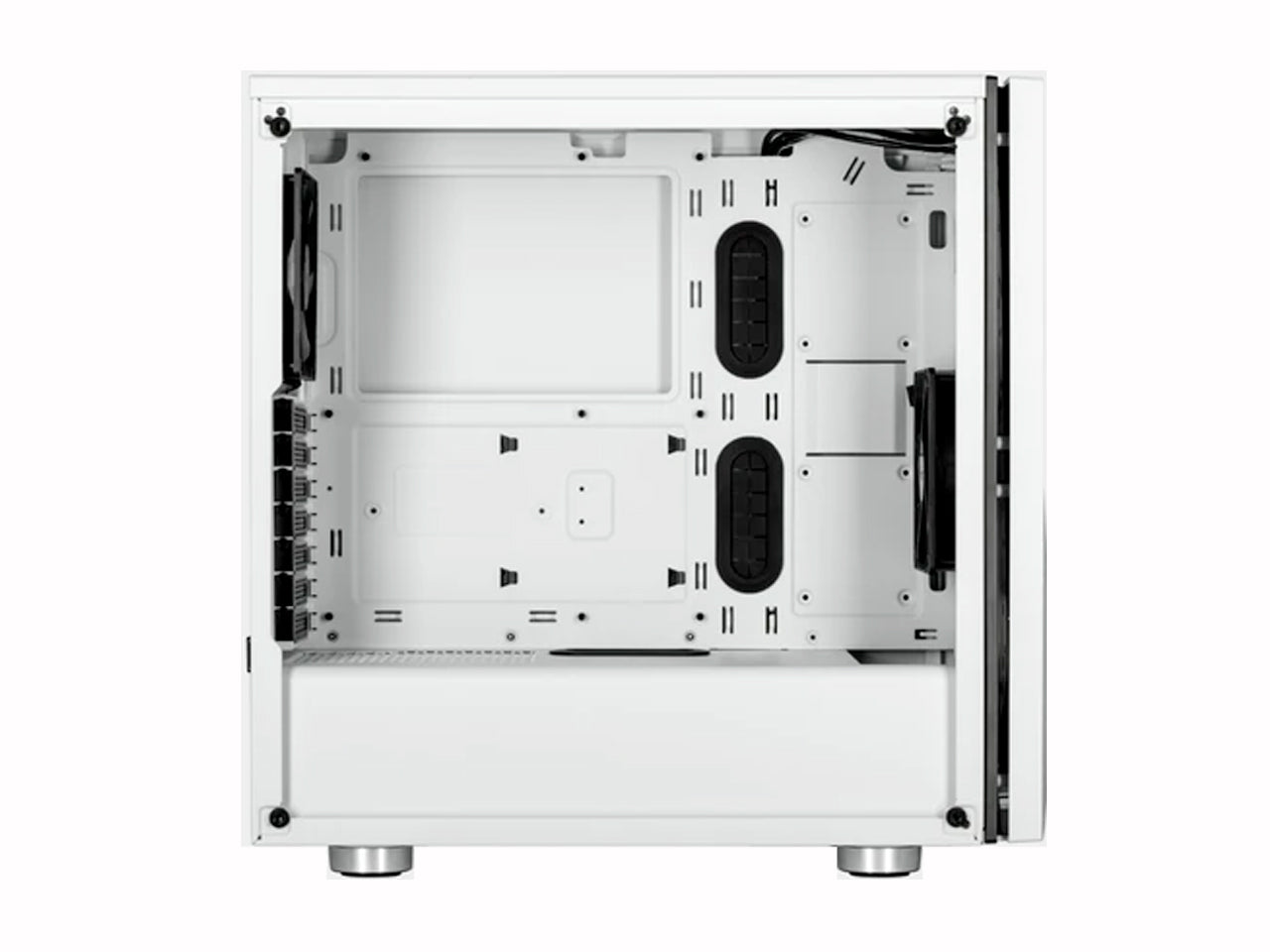 CORSAIR Carbide Spec-06 RGB Tempered Glass White Cabinet