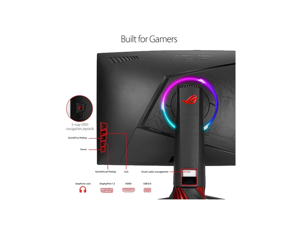 ASUS ROG Strix XG32VQ 31.5” Curved Gaming Monitor