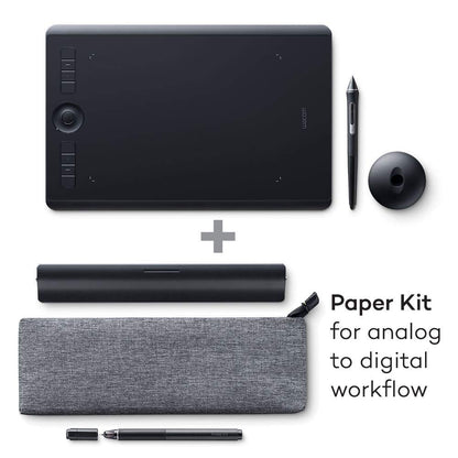 Wacom Intuos Pro Paper Edition PTH660/K1 Creative Medium Pen Tablet (Black)-Tablet Pen-Wacom-computerspace