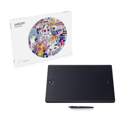 Wacom Intuos Pro PTH860 Large Graphics Input Tablet (Black)-Tablet Pen-Wacom-computerspace