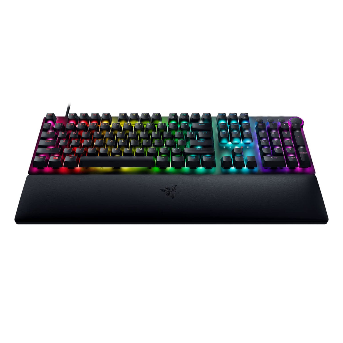 Razer Huntsman V2 Analog Gaming Keyboard Analog Optical Switches, Powered Chroma RGB Full Siz Black RZ03-03610100-R3M1-KEYBOARD-RAZER-computerspace