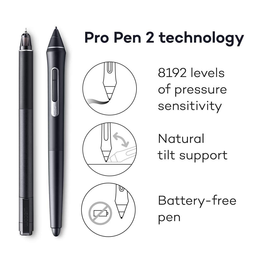 Wacom Intuos Pro Paper Edition PTH660/K1 Creative Medium Pen Tablet (Black)-Tablet Pen-Wacom-computerspace