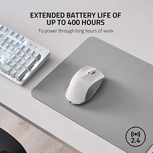 Razer Pro Click - Designed with Human Scale Wireless Bluetooth Mouse with 16000 DPI Black RZ01-02990100-R3M1-MOUSE-RAZER-computerspace