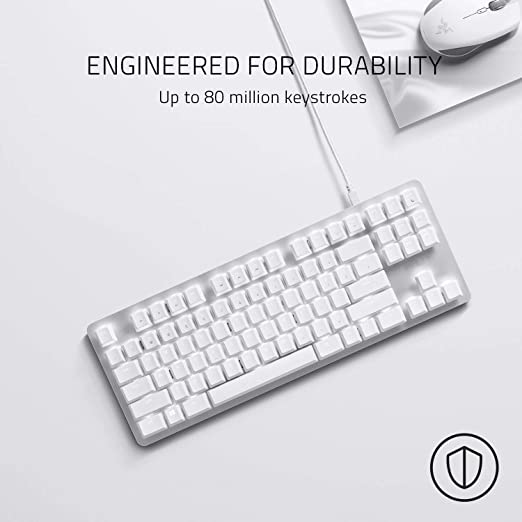 Razer BlackWidow Lite Silent Mechanical Gaming Keyboard Mercury US Layout FRMLOrange Switch - RZ03-02640700-R3M1-KEYBOARD-RAZER-computerspace