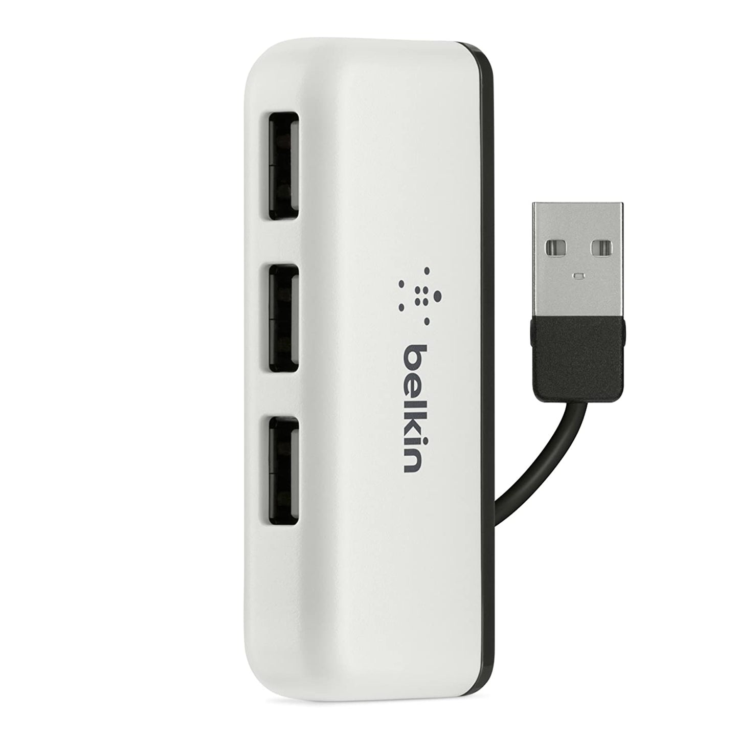 Belkin 4-Port USB to USB 2.0 Ultra-Mini Hub Adapter for MacBook,Laptop and Desktop-USB Hub-computerspace