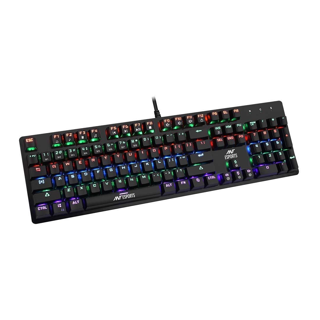 Ant Esports MK3200 Wired Mechanical RGB Gaming Keyboard with Outemu Blue Switches-computerspace-computerspace