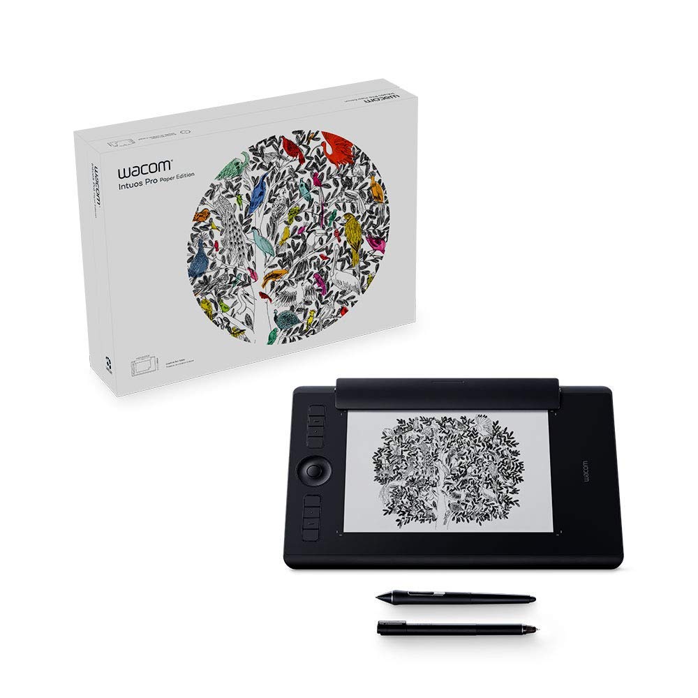 Wacom Intuos Pro Paper Edition PTH660/K1 Creative Medium Pen Tablet (Black)-Tablet Pen-Wacom-computerspace