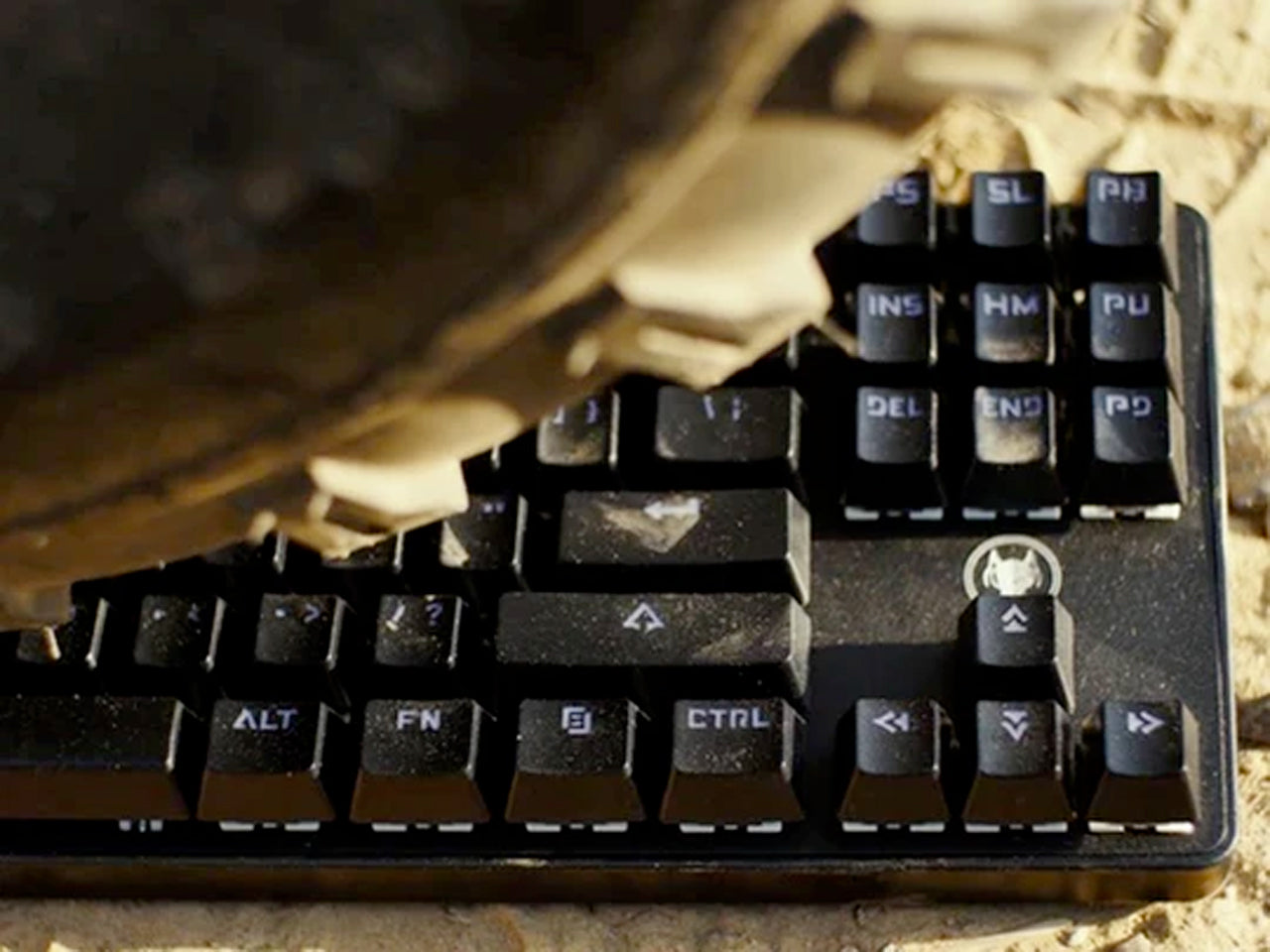 Ant Esports MK1000 LED Backlit Wired TKL Mechanical Keyboard (Black)