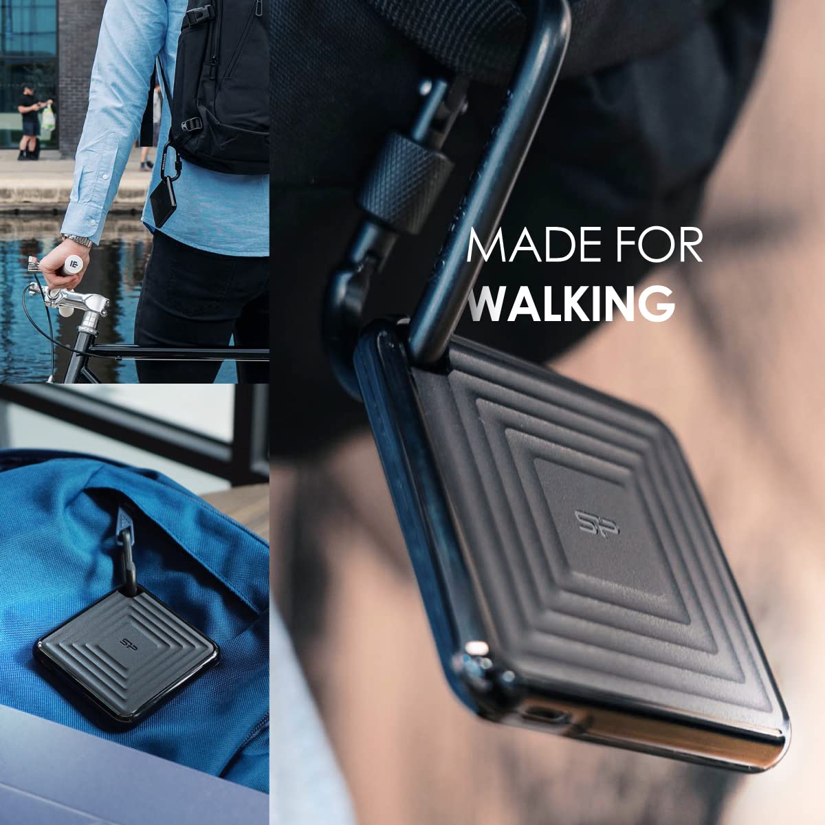 Silicon Power Portable SSD, Compact Pocket-Size USB 3.2 Gen 2 External Solid State Drive, Up to 540MB/s, PC60 Series-Portable SSD-Silicon Power-computerspace