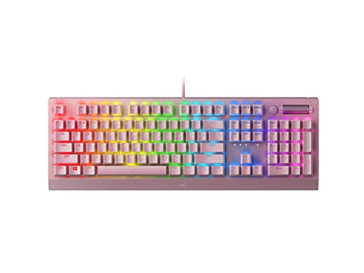 Raze BlackWidow V3 Mechanical Gaming Keyboard Green Switch Quartz Edition US Layout FRML Packaging RZ03-03541800-R3M1-KEYBOARD-RAZER-computerspace