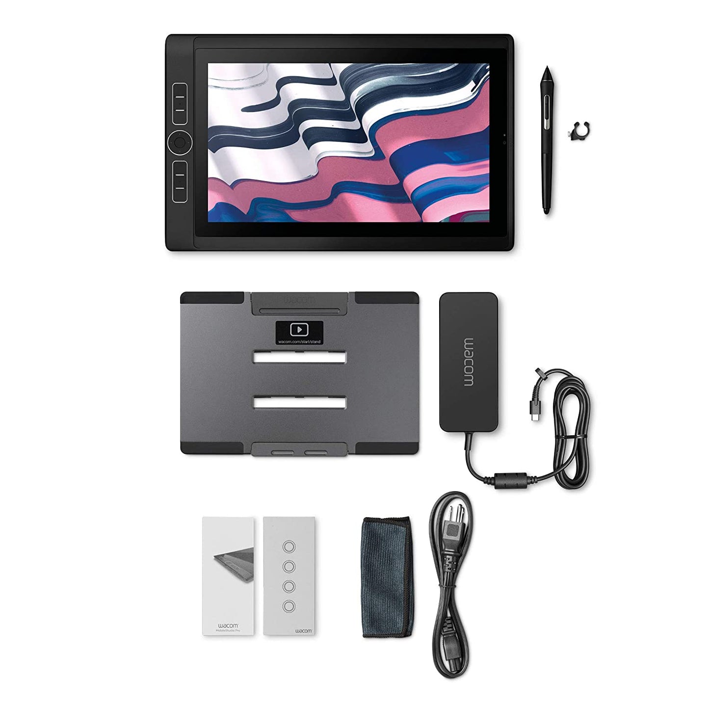 Wacom MobileStudio Pro 13, DTH-W1321H/K0-CX, Intel® Core™ i7-85596U, 512GB SSD - Black-Tablet Pen-Wacom-computerspace