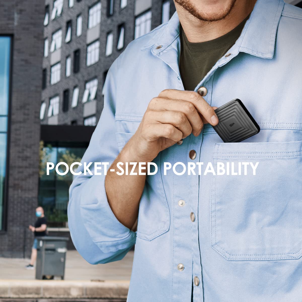 Silicon Power Portable SSD, Compact Pocket-Size USB 3.2 Gen 2 External Solid State Drive, Up to 540MB/s, PC60 Series-Portable SSD-Silicon Power-computerspace
