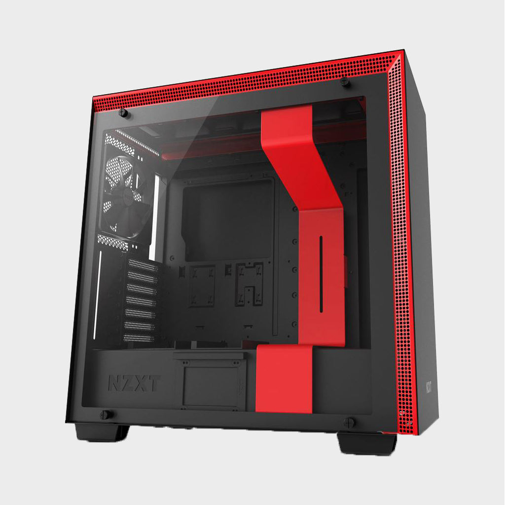 NZXT H700 (E-ATX) MID TOWER CABINET (Black/Red)