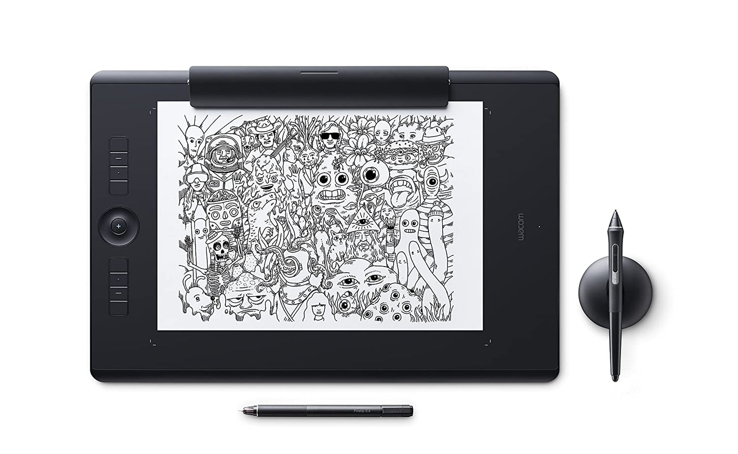 Wacom PTH-860/K1-CX Intuos Pro Large Graphics Input Tablet (Black)-Tablet Pen-Wacom-computerspace