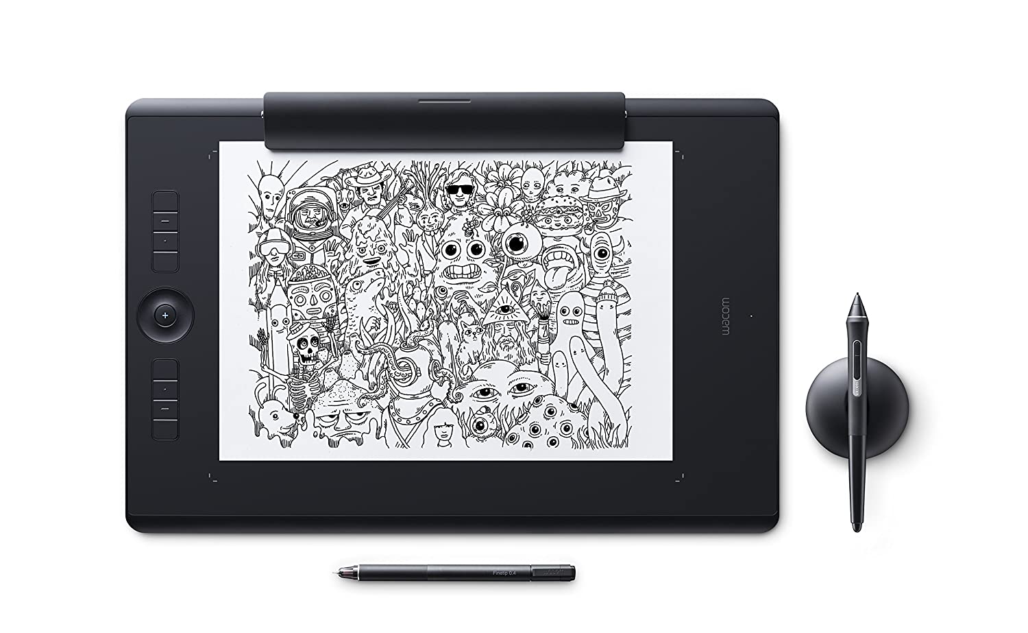 Wacom PTH-860/K1-CX Intuos Pro Large Graphics Input Tablet (Black)-Tablet Pen-Wacom-computerspace
