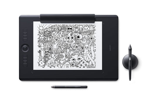 Wacom PTH-860/K1-CX Intuos Pro Large Graphics Input Tablet (Black)-Tablet Pen-Wacom-computerspace