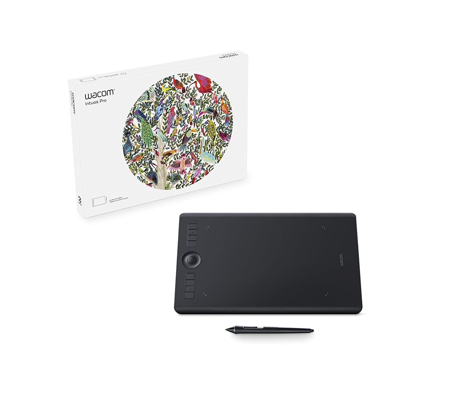 Wacom Intuos Pro PTH660/K0 Medium Graphics Input Tablet (Black)-Tablet Pen-Wacom-computerspace