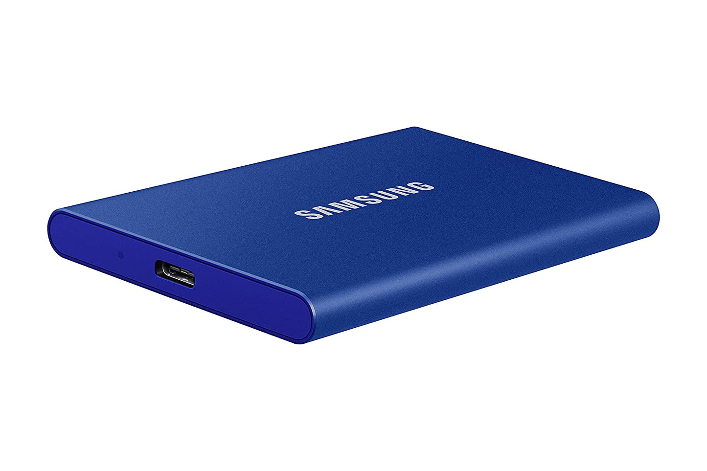 Samsung T7 2TB Up to 1,050MB/s USB 3.2 Gen 2 (10Gbps, Type-C) External Solid State Drive (Portable SSD) Blue (MU-PC2T0H)-Portable SSD-SAMSUNG-computerspace