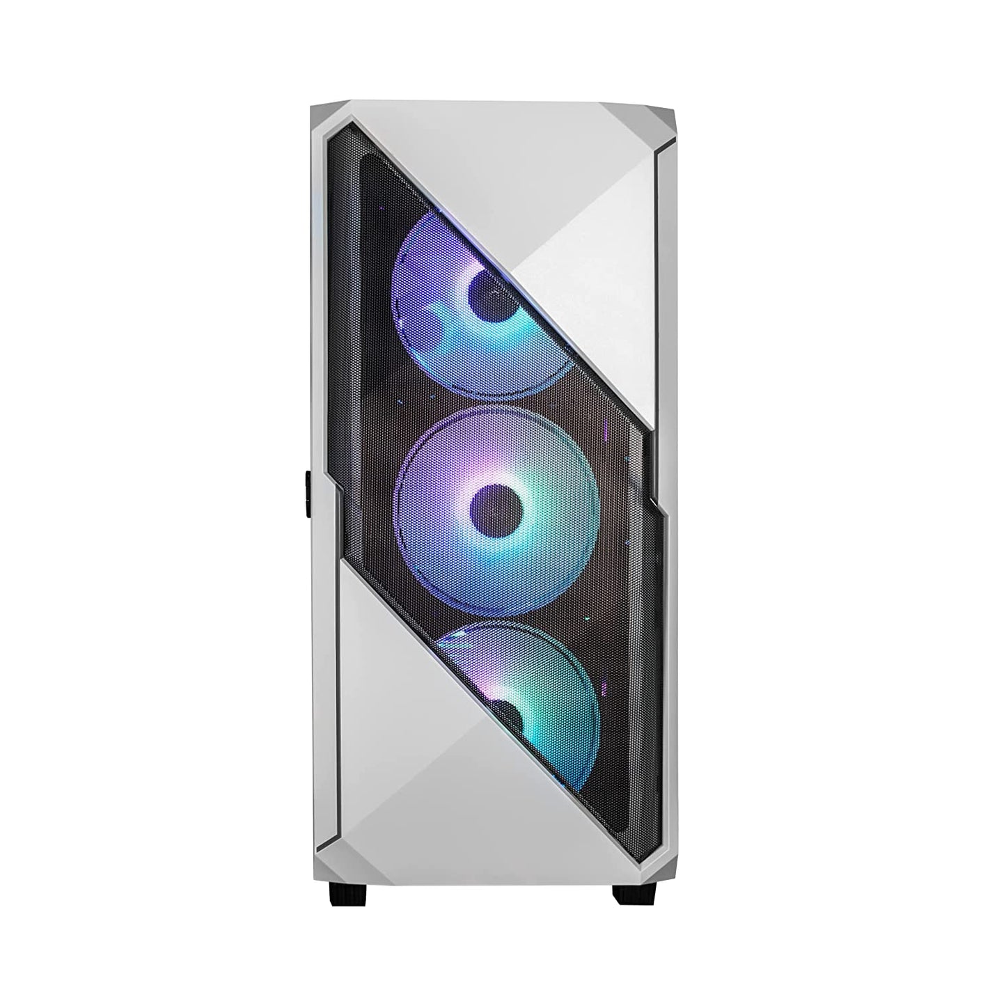 GALAX PC Case Revolution 01 (REV-01) ATX, 4 ARGB Pre installed Fan Case-Cabinets-Galax-White-computerspace