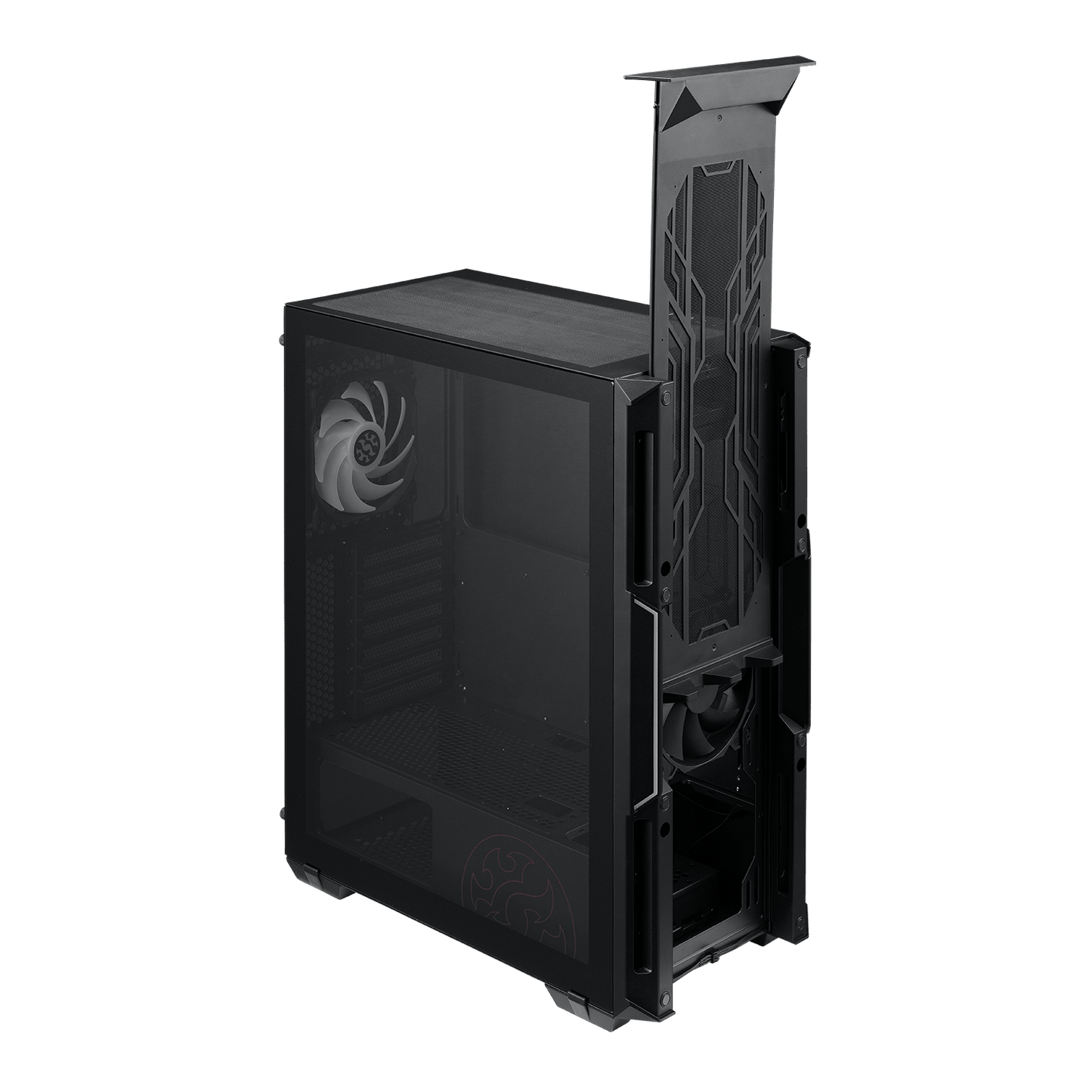 XPG CHASSIS STARKER AIR-BLACK -BKCWW-XPG-computerspace
