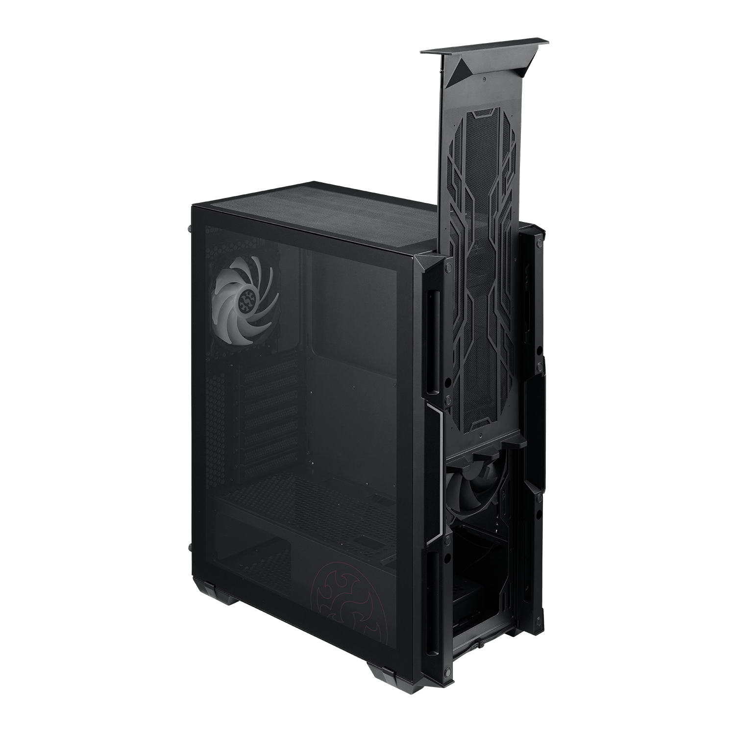 XPG CHASSIS STARKER AIR-BLACK -BKCWW-XPG-computerspace
