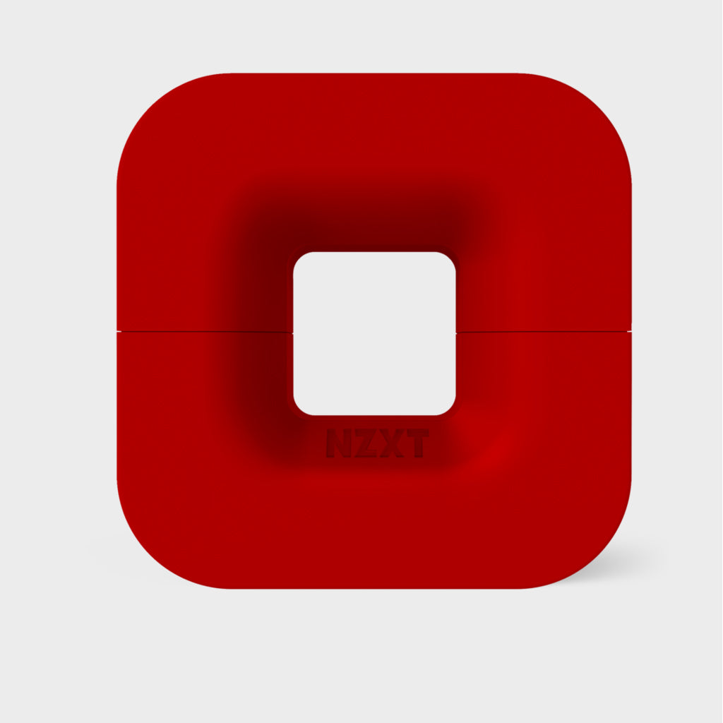 NZXT PUCK CABLE MANAGEMENT AND HEADSET MOUNTING (RED)